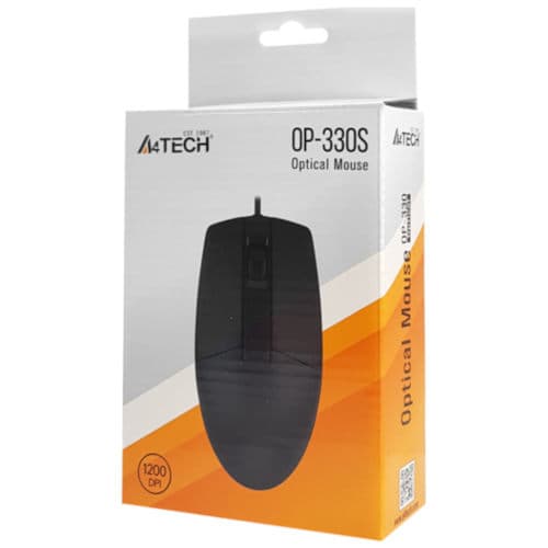 A4tech OP-330 Wired Optical USB Mouse - 1200 DPI