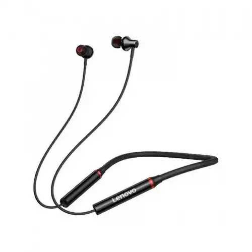 Lenovo HE05X Sports Bluetooth Neckband Earphone Black
