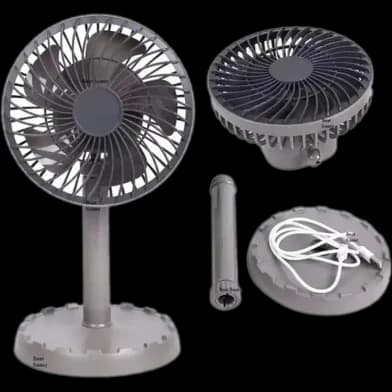 JYSUPER Rechargeable Multicolor Portable Mini Table Fan - JY-2218