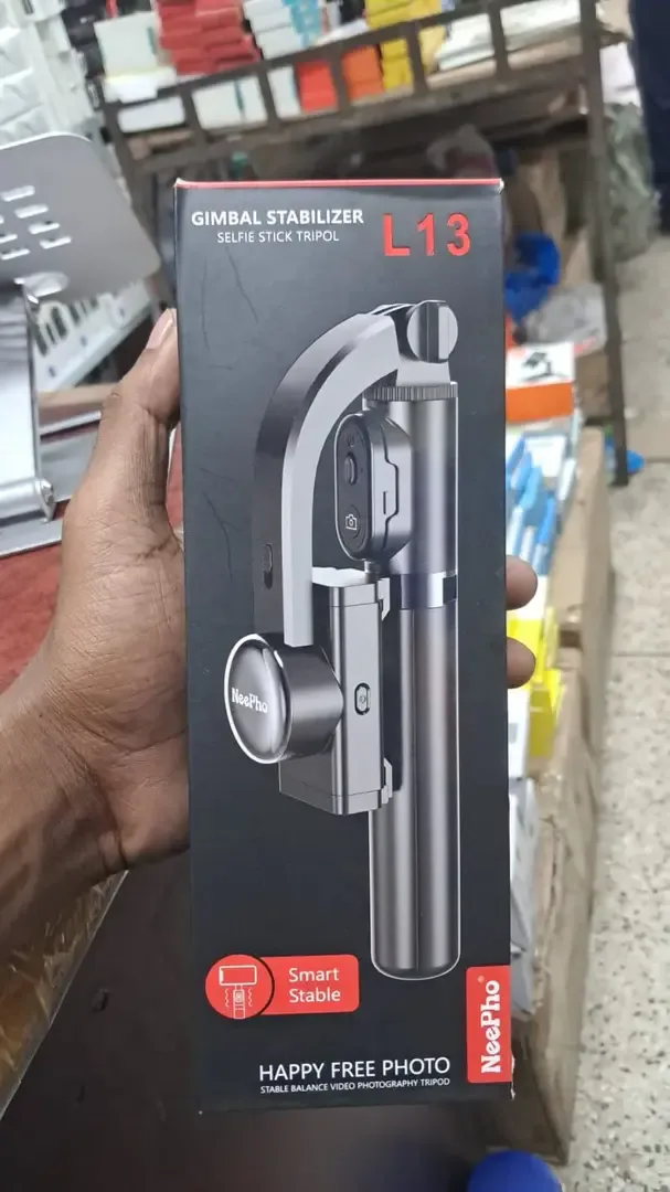 NeePho L13 3‑Axis Gimbal Stabilizer & Selfie Stick Tripod