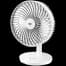 Duration Power DP-7625 Rechargeable Small Table Fan