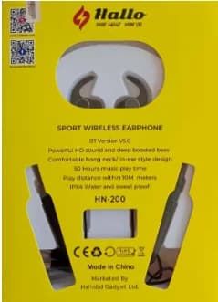 HELLO HN 200 Werless headphone neckband