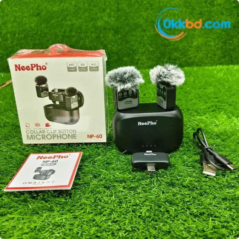 Neepho NP-60 Wireless Microphone For Type-C& iPhone