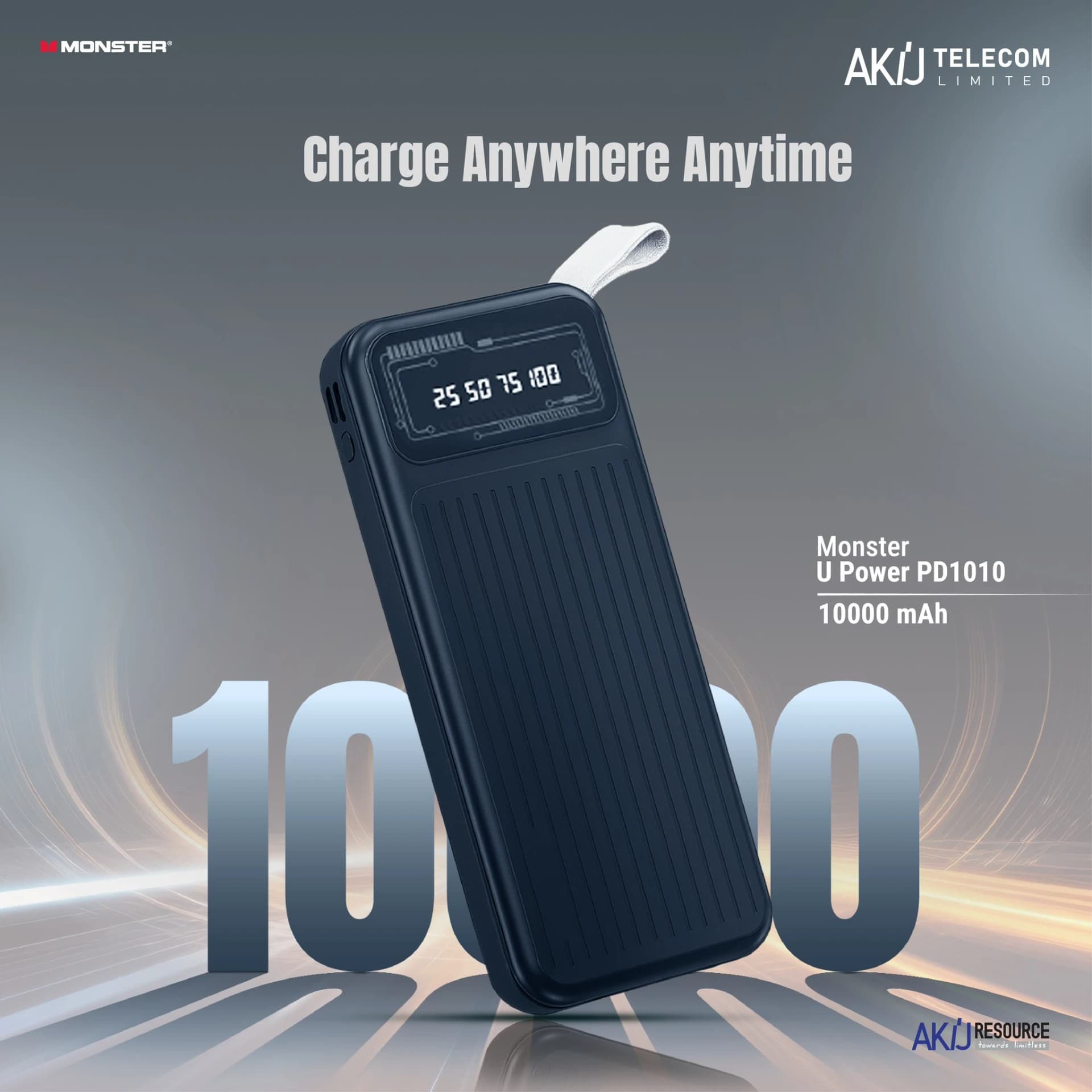 Monster U Power PD1010 Power Bank 10000mhp